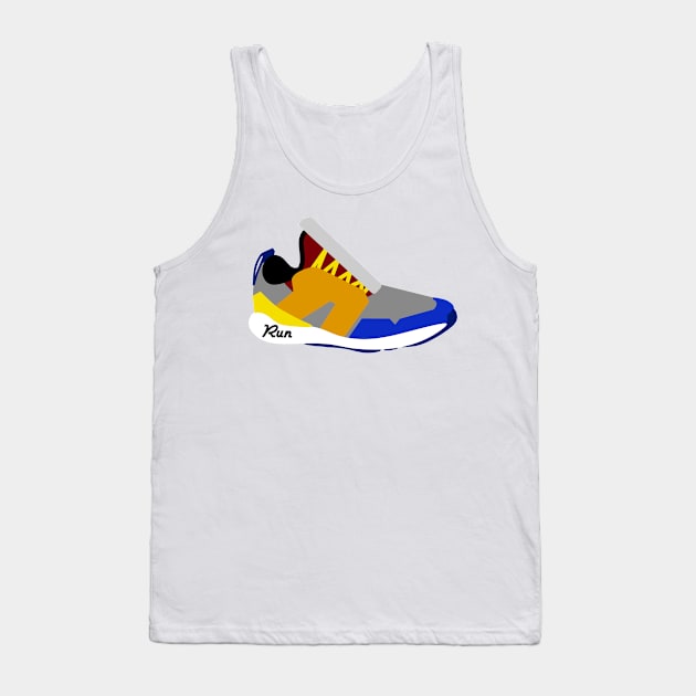 Running Shoe Tank Top by sydlarge18